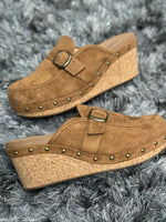 Just Precious - Tobacco Faux Suede
