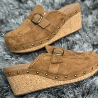 Just Precious - Tobacco Faux Suede