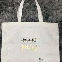 Kate Spade - Canvas Tote - Miss to Mrs.