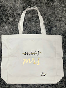 Kate Spade - Canvas Tote - Miss to Mrs.
