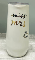 Kate Spade - Stainless Steal Champagne Flute - Miss to Mrs.
