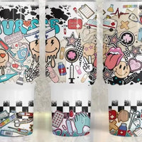 Retro Nurse - 40oz Tumbler