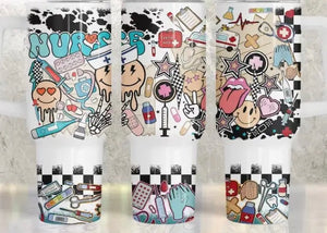 Retro Nurse - 40oz Tumbler