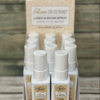 Freshen up with Glam On Demand Linen & Room Spray! This luxurious odor eliminator leaves your space smelling divine with long-lasting, glamorous fragrance.







