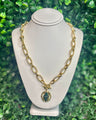 Grandma Gold Link and Chain Necklace
