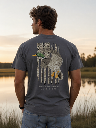 Mens Duck Camo Tee