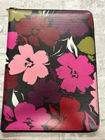 Notepad Zip Folio - Painterly Blooms
