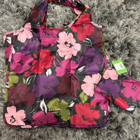 Reusable Shopper Tote - Painterly Blooms