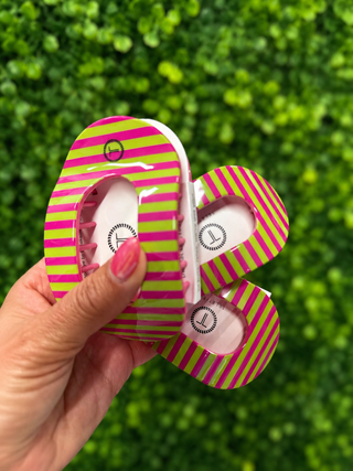 Teleties Flat Round Clip - Summer Crush