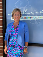 CAC7406 - Lightweight Cardigan - Pretty as a Periwinkle
