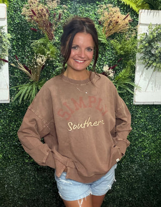 Vintage Simply Southern Crew