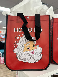 Santa HoHo Reusable Tote Bag Small