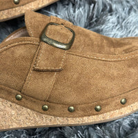 Just Precious - Tobacco Faux Suede