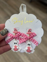 Ghost Bow Earrings
