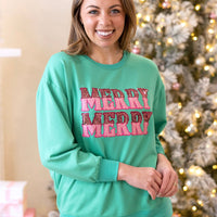 Sarah Sweatshirt -Merry Merry