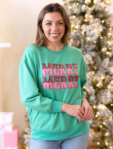 Sarah Sweatshirt -Merry Merry