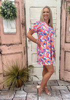 Catalina Dress - Cool Waters Blue
