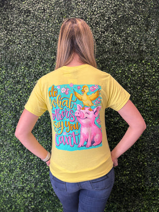 Do What Others Say Pig Tee