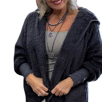 Comfort Cardigan - Charcoal