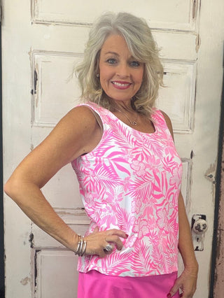 Sleek, simple, and effortlessly stylish! This sleeveless tank is made from a soft, stretchy 92% Nylon / 8% Spandex blend and features a classic tank neckline with a straight hemline. With a center back length of 24 inches and pre-shrunk fabric, it offers a flattering fit that lasts. Easy to care for—just machine wash and wear again and again!