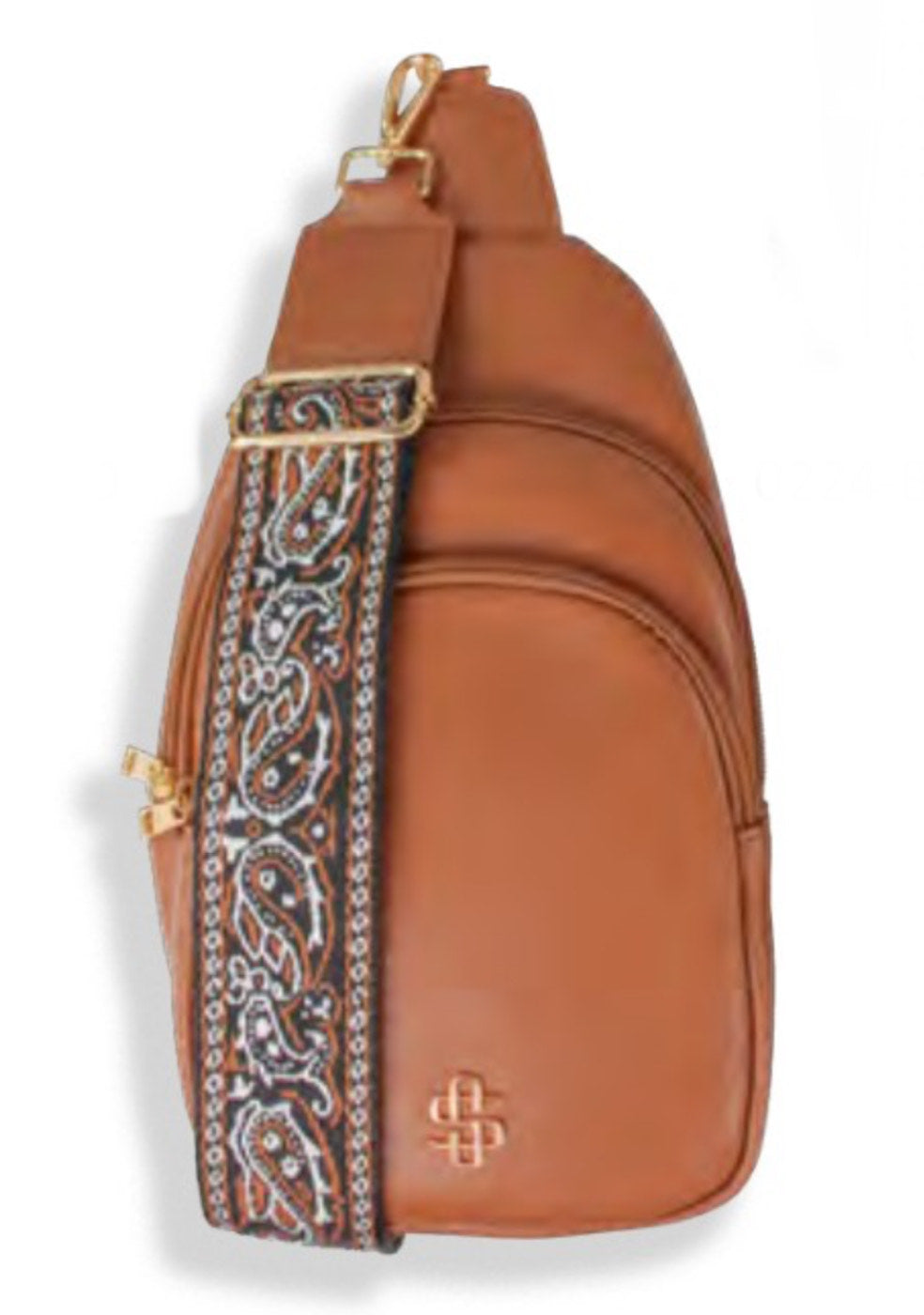 Leather Sling Bag - Cocoa