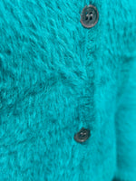 Marisol Fuzzy Cardigan - Blue
