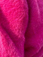 Marisol Fuzzy Cardigan - Hot Pink
