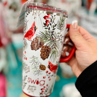 Winter Cardinals - Travel Mug 22oz
