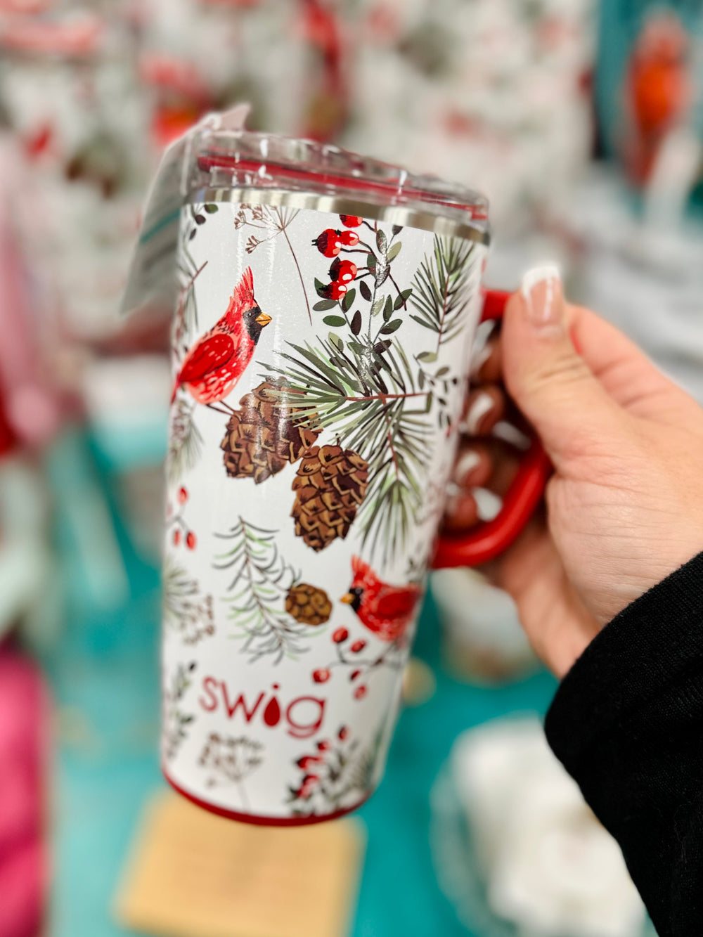 Winter Cardinals - Travel Mug 22oz