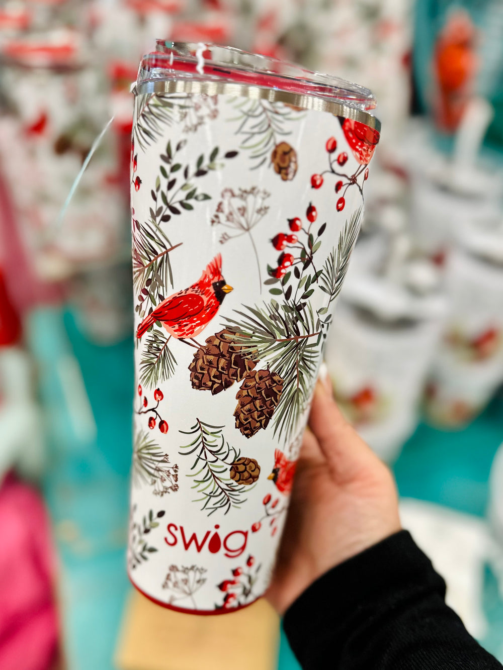 Winter Cardinals - Tumbler 32oz