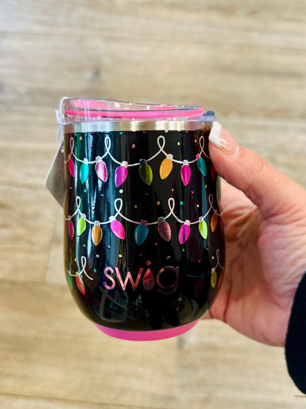 Tacky Lights - Stemless Wine Cup 12oz