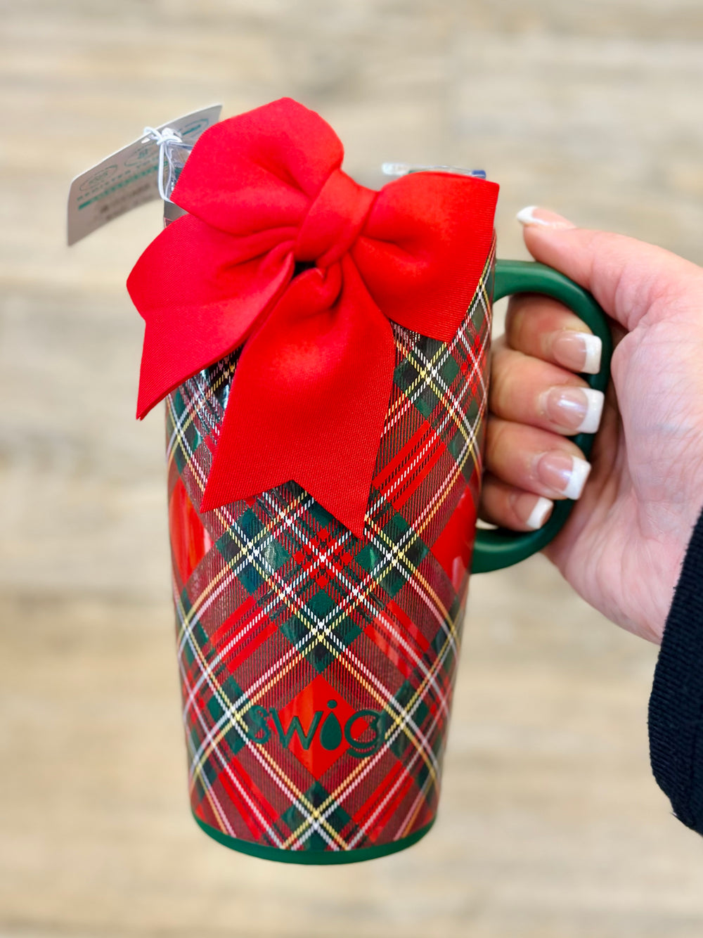 Christmas Plaid - Travel Mug 22oz
