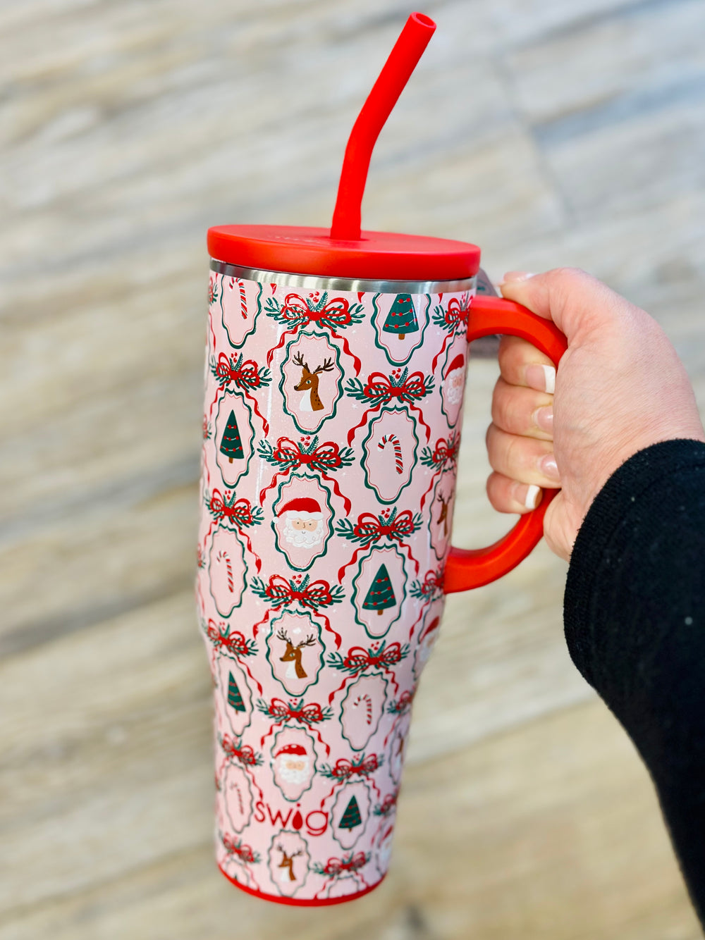 Christmas Cameos - Mega Mug 40oz