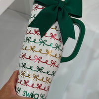 Christmas Bows - Mega Mug 40oz