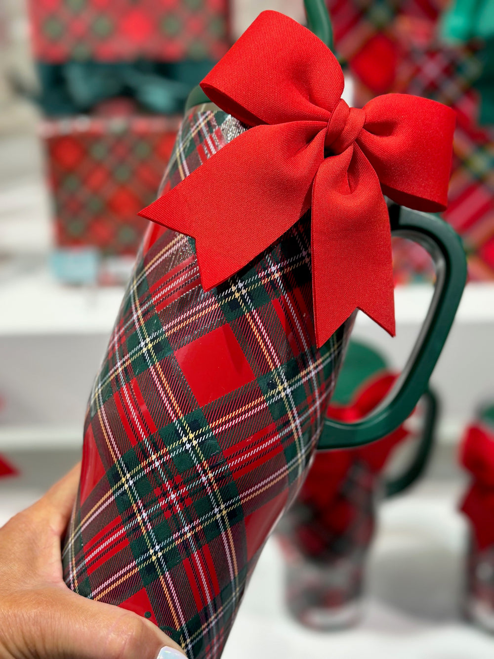 Christmas Plaid - Mega Mug 40oz