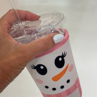 Ms. Frost Iced Cup Coolie 22oz