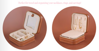 Leather Jewelry Case - Ivory
