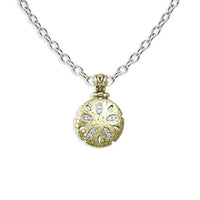 K3977-AF03 - Sand Dollar Slide Necklace