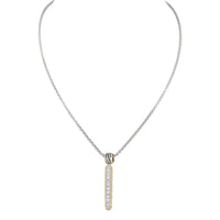 K5247-AF03 Celebration Petite Pavé - Bar Necklace