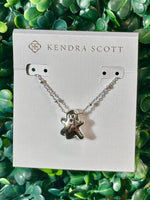 Ghost Silver Short Pendant Necklace
