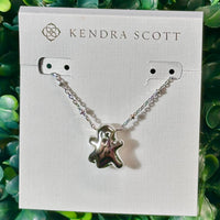 Ghost Silver Short Pendant Necklace