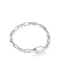 Meet the latest stacking essential: the Sylvia Silver Metal Link and Chain Bracelet! With this bold link style on your wrist, you’ll be rocking a style that’s as effortless as it is chic. Pair it with the Sylvia Metal Link and Chain Necklace to perfect your layered look.