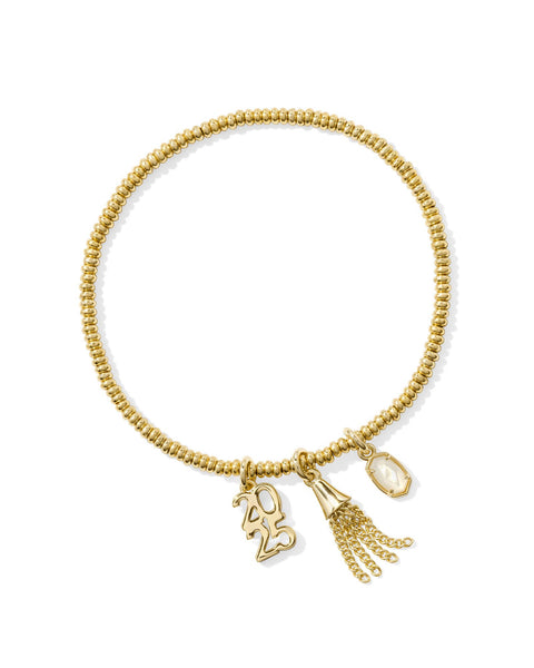 2025 Gold Graduation Stretch Bracelet in Dichroic Glass
Kendra Scott Graduation Bracelet 