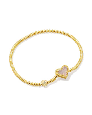 Ari Heart Gold Stretch Bracelet in Iridescent Drusy
Kendra Scott Stretch Bracelet