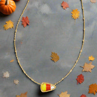 Kendra Scott candy corn necklace
candy corn pendant necklace
Halloween necklace for women
festive fall necklace
Kendra Scott Halloween jewelry
candy corn magnesite necklace
Halloween party jewelry
fall fashion pendant necklace
spooky season necklace
trick-or-treat accessory
Kendra Scott fall collection necklace
candy corn jewelry
playful fall necklace
holiday statement necklace
unique Halloween pendant
seasonal necklace gift
autumn accessories for women