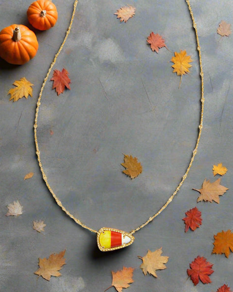Kendra Scott candy corn necklace
candy corn pendant necklace
Halloween necklace for women
festive fall necklace
Kendra Scott Halloween jewelry
candy corn magnesite necklace
Halloween party jewelry
fall fashion pendant necklace
spooky season necklace
trick-or-treat accessory
Kendra Scott fall collection necklace
candy corn jewelry
playful fall necklace
holiday statement necklace
unique Halloween pendant
seasonal necklace gift
autumn accessories for women