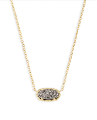 Elisa Gold Pendant Necklace in Platinum Drusy
Kendra Scott Necklace
