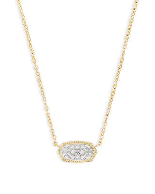 Elisa Pendant Necklace in Filigree Mixed Metal
Kendra Scott Necklace 
Mix metal necklace 