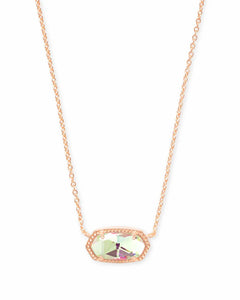 Kendra Scott Elisa Rose Gold Pendant Necklace in Dichroic Glass
Kendra Scott Necklace