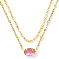 Kendra Scott | Emilie Gold Multi Strand Necklace in Azalea Illusion
